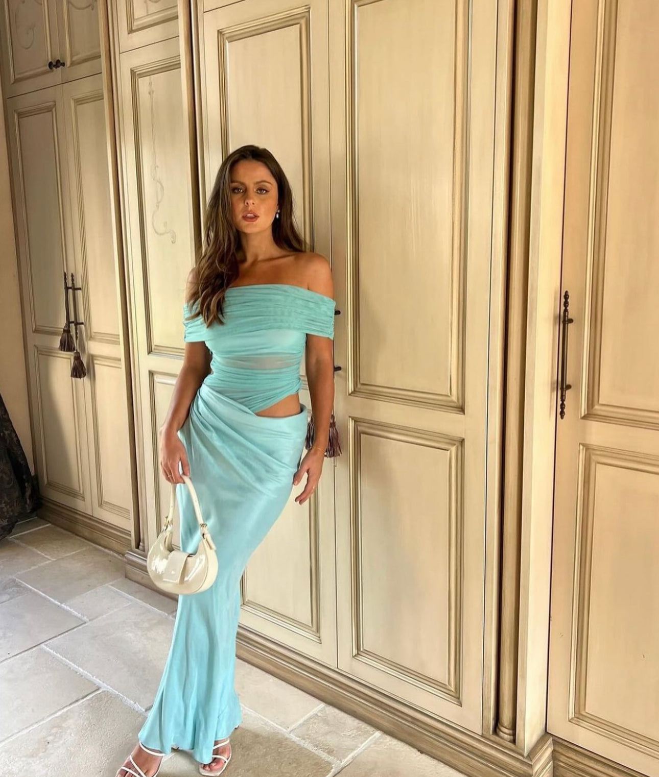 Benni Nico Gown Aqua Hire For A Night Benni Nico Gown Aqua Hire For A Night