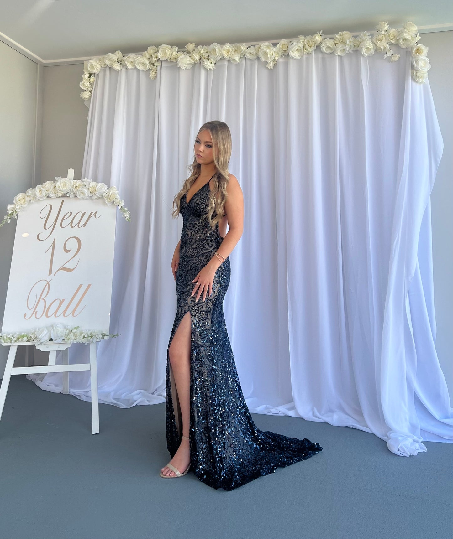 Scala 48977 Gown Navy
