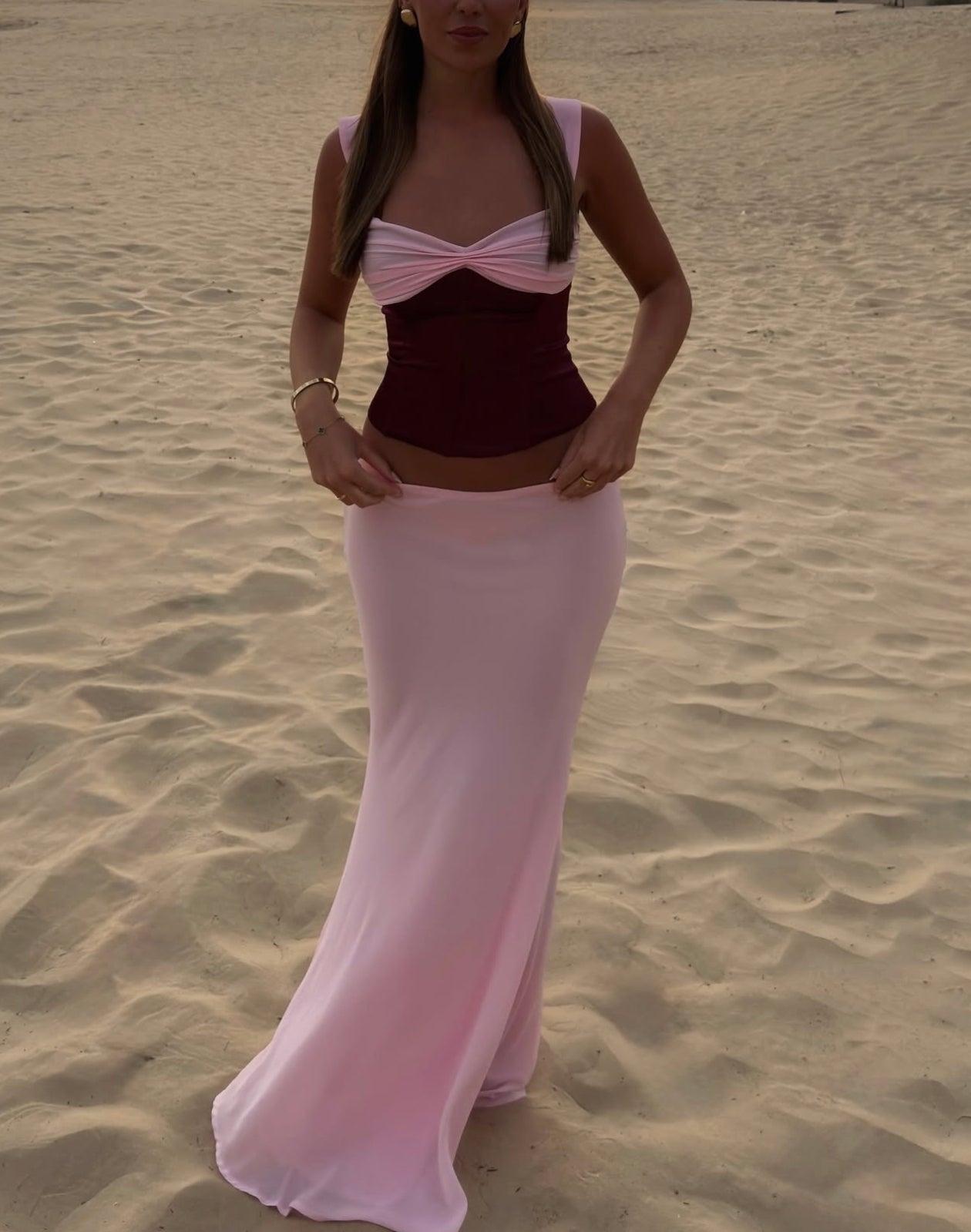 IAMDELILAH Scarlett Set Ruby Pink