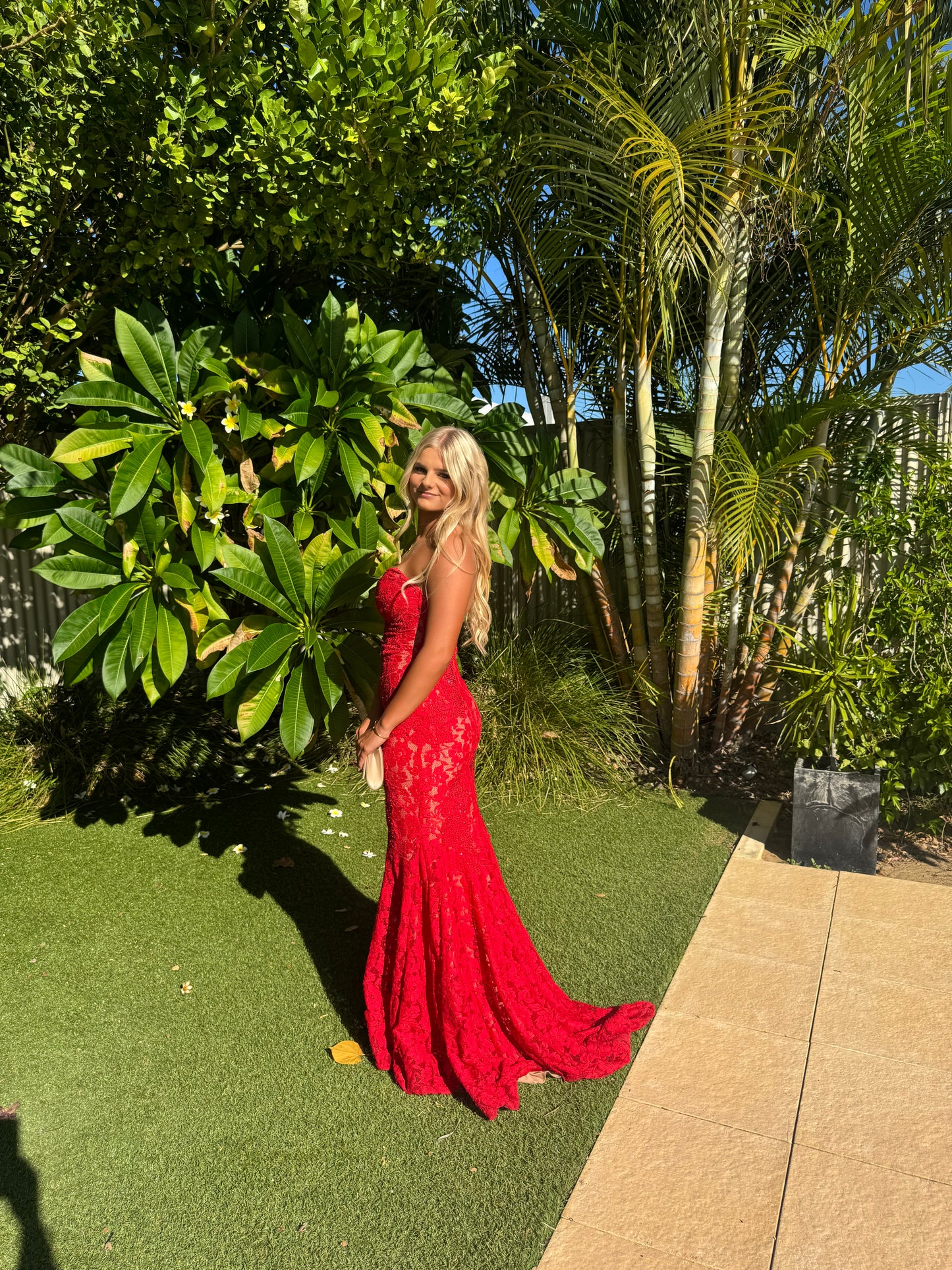 Jovani Gown Red