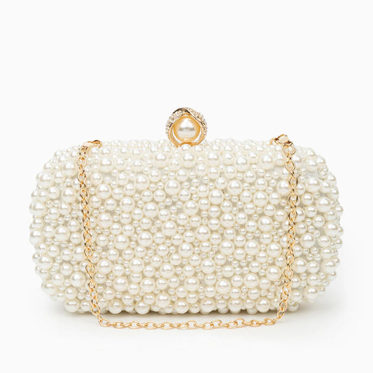 Verano Hill Chantal Pearl Clutch