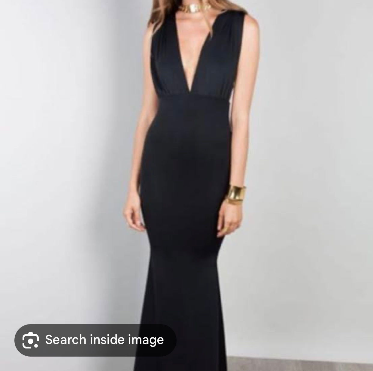 Zachary Venetia black gown