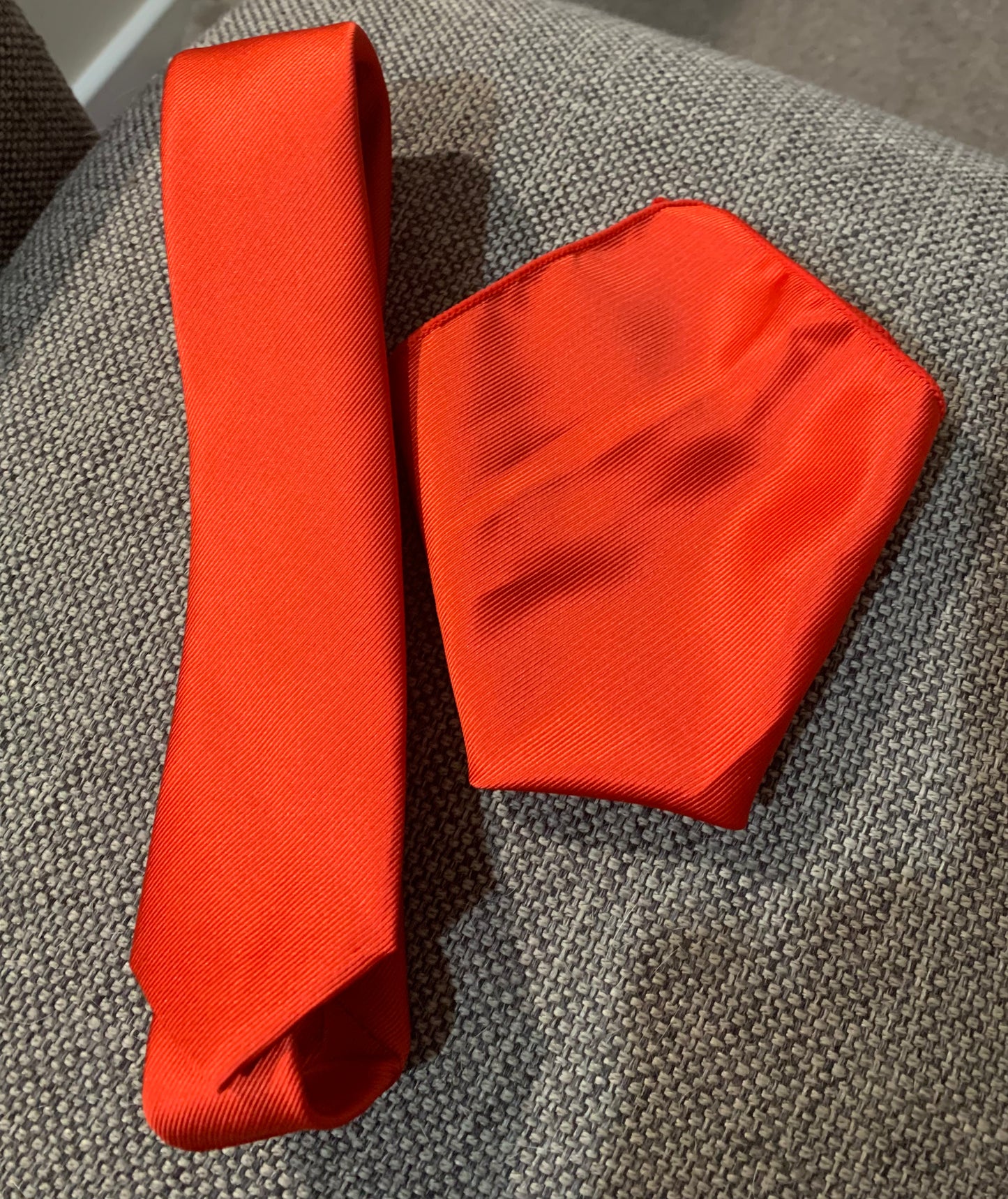 No Brand red pocket square
