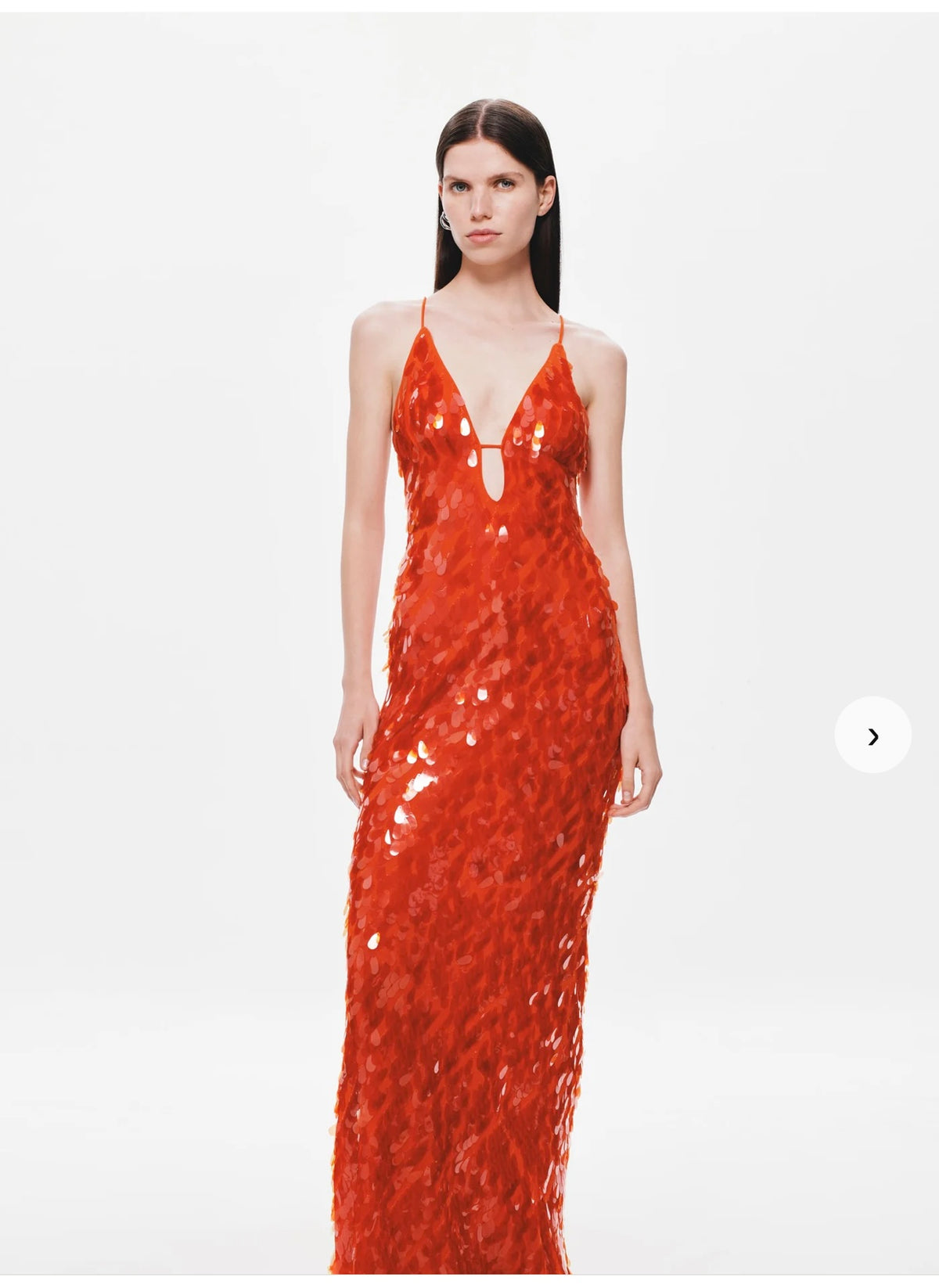Misha sapphire dress