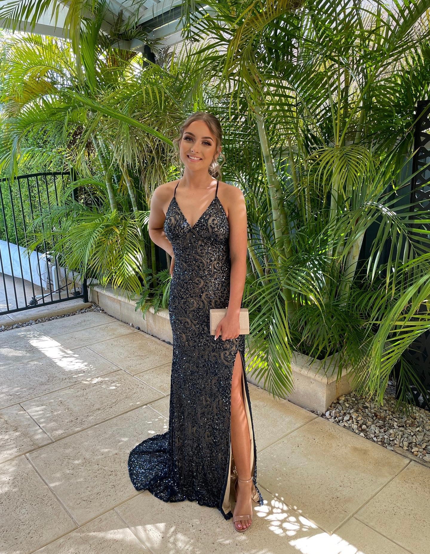 Scala 48977 Gown Navy
