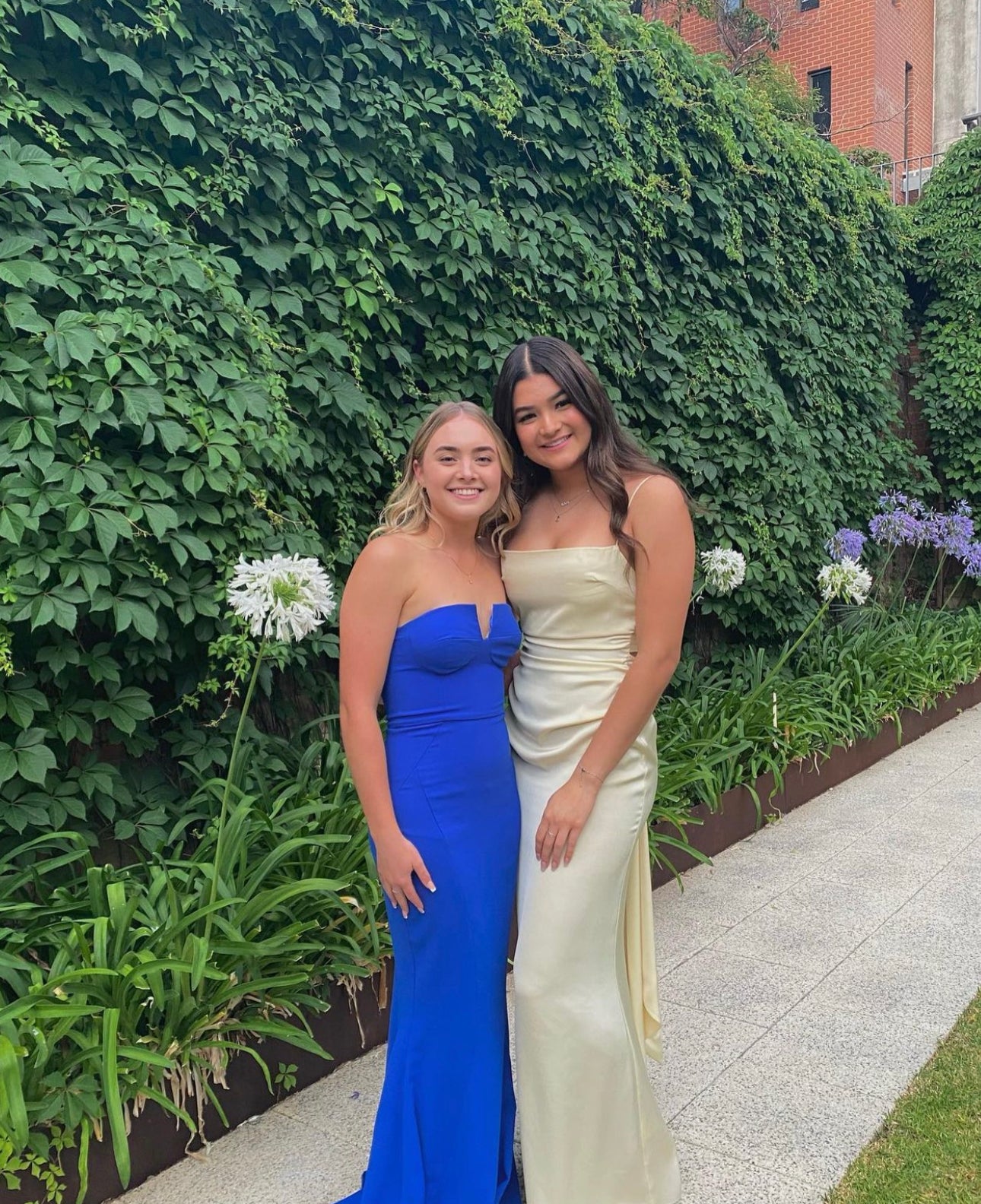 Sheike Eternity Strapless Gown Cobalt