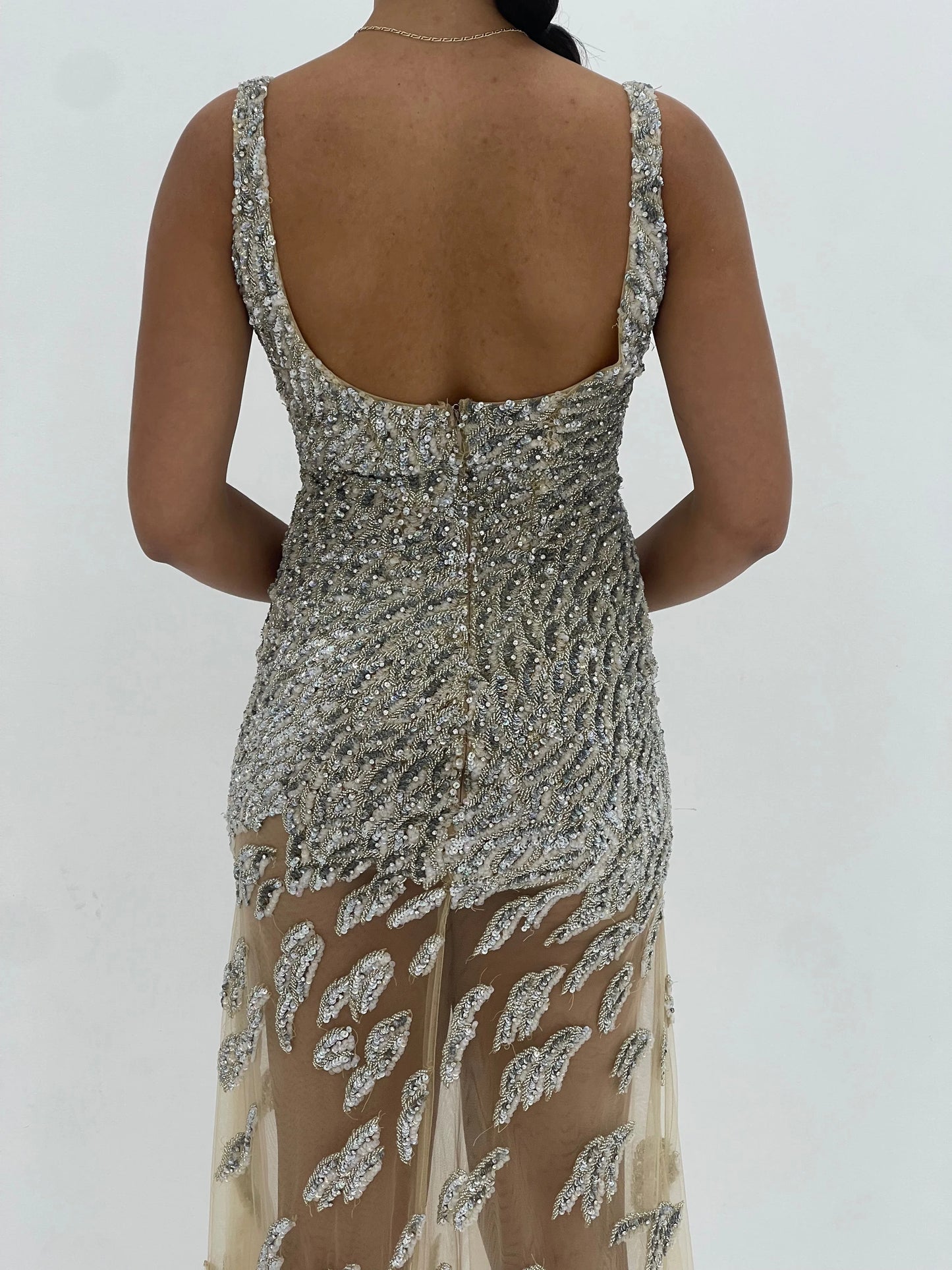 Portia & Scarlett Jovani Crystal Gown