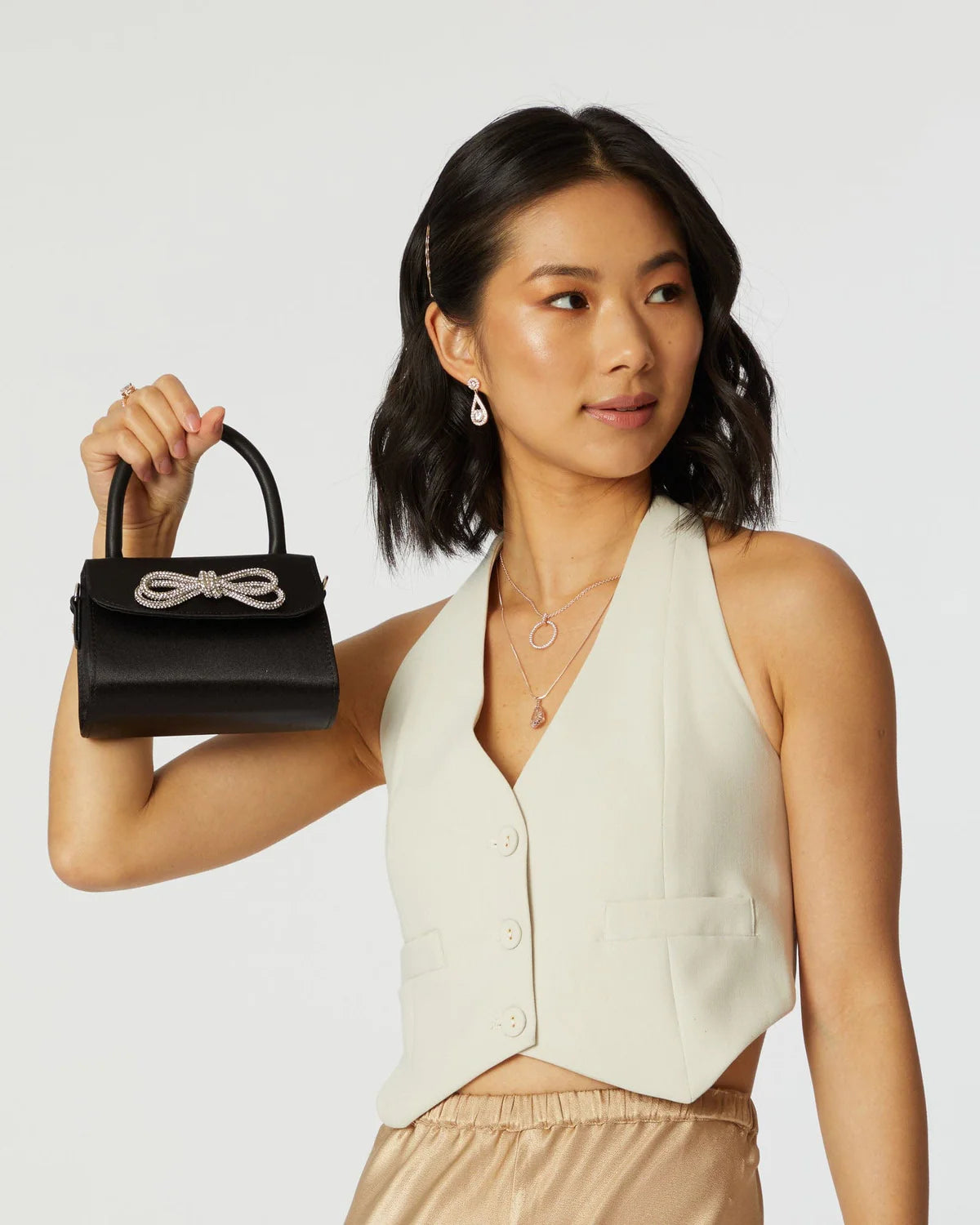 Colette KiKi Bow Clutch