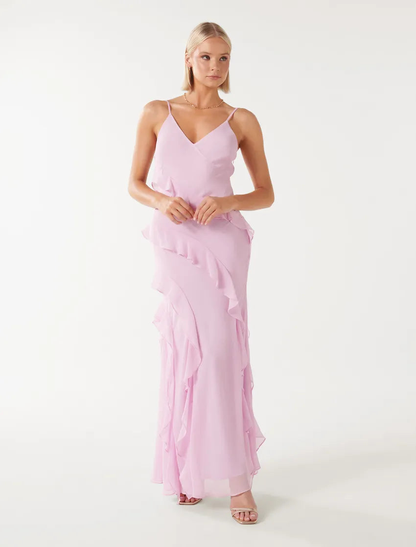 Forever new ruffle deals dress
