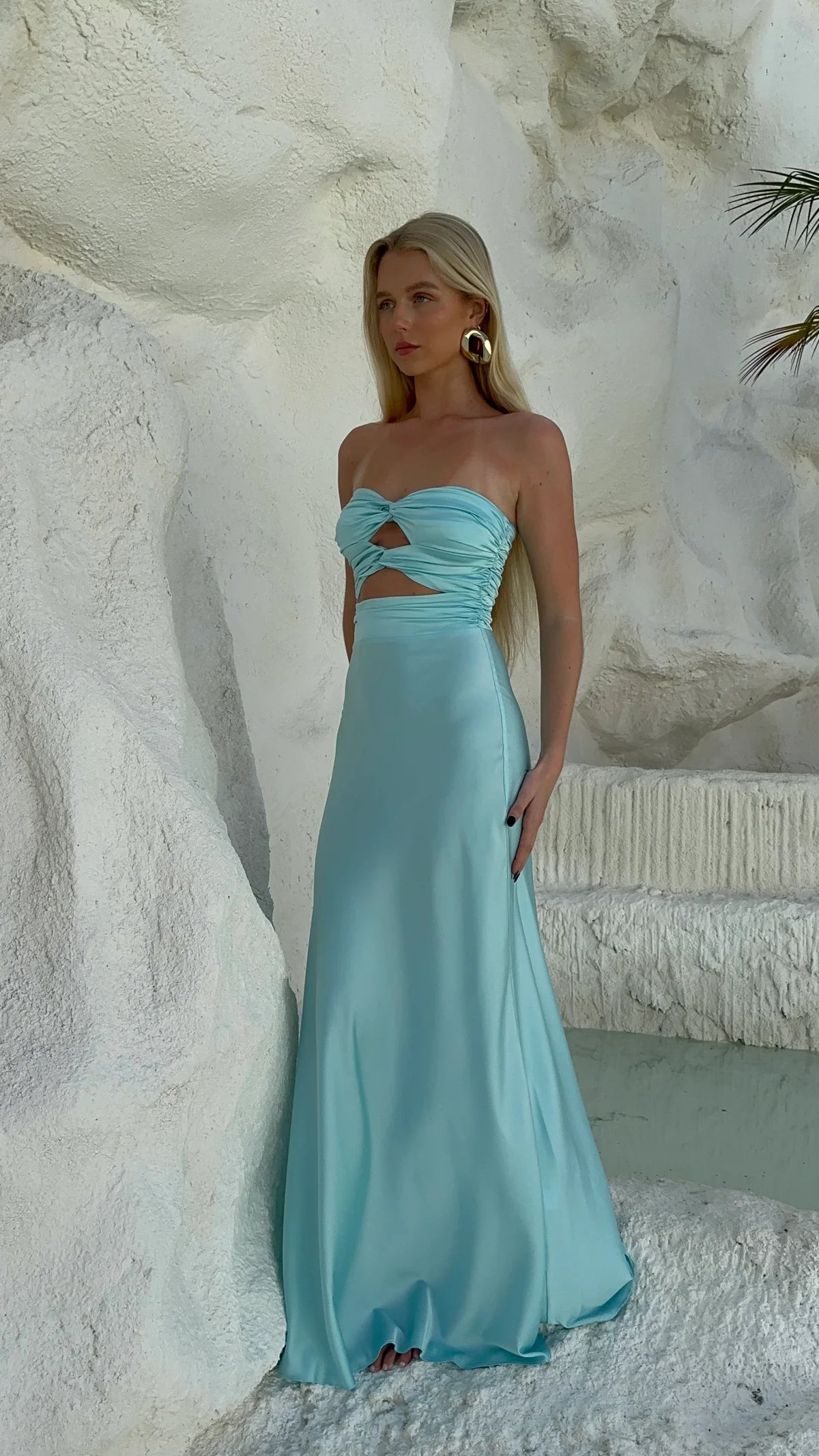 HNTR Inka Gown Aqua