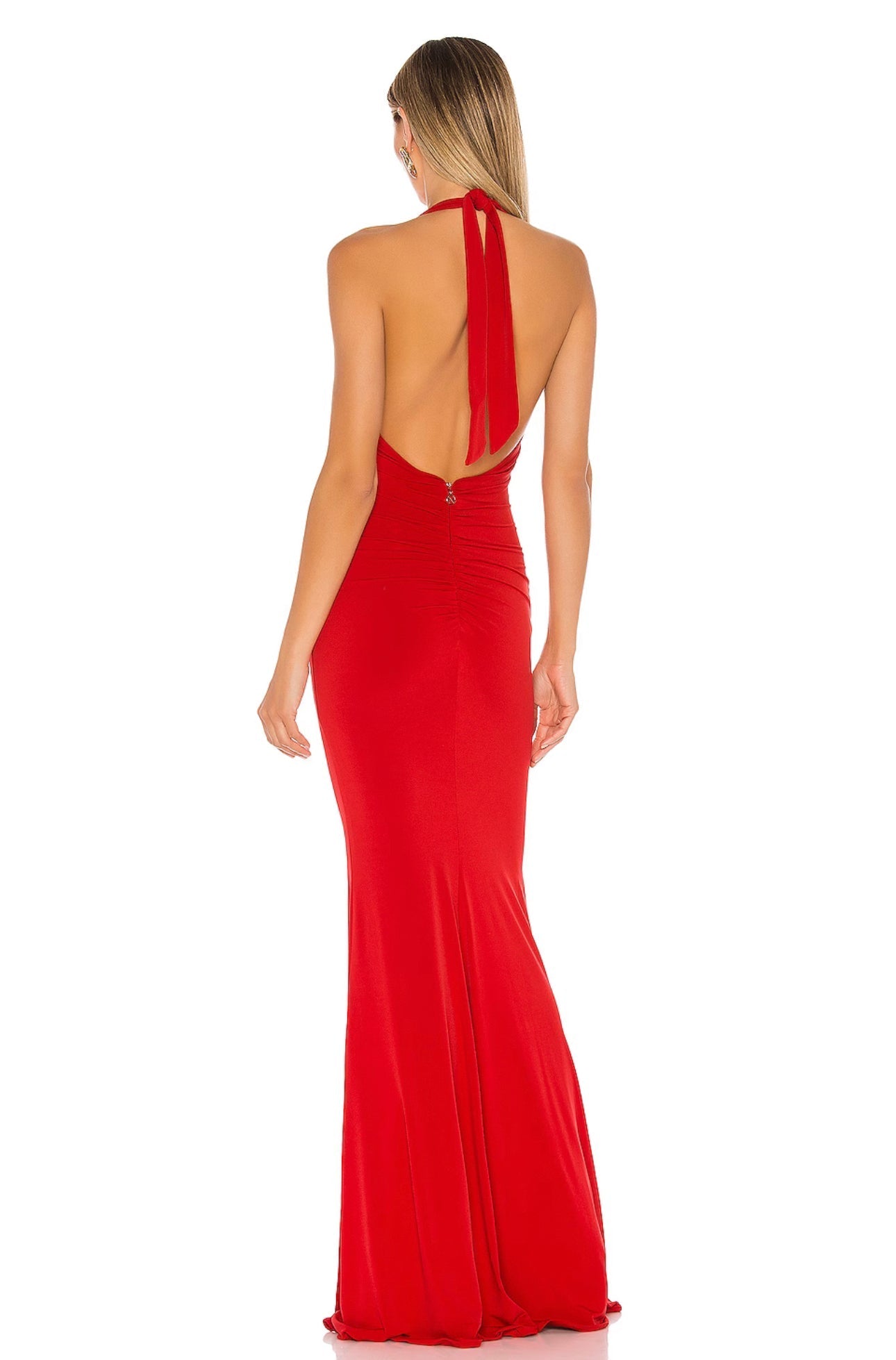 Nookie Illegal Halter Gown Red