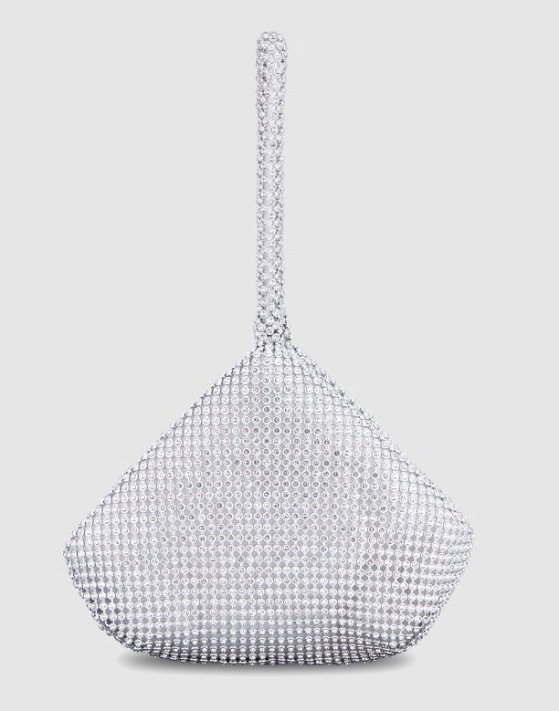 Novo Diamonte Pouch Silver