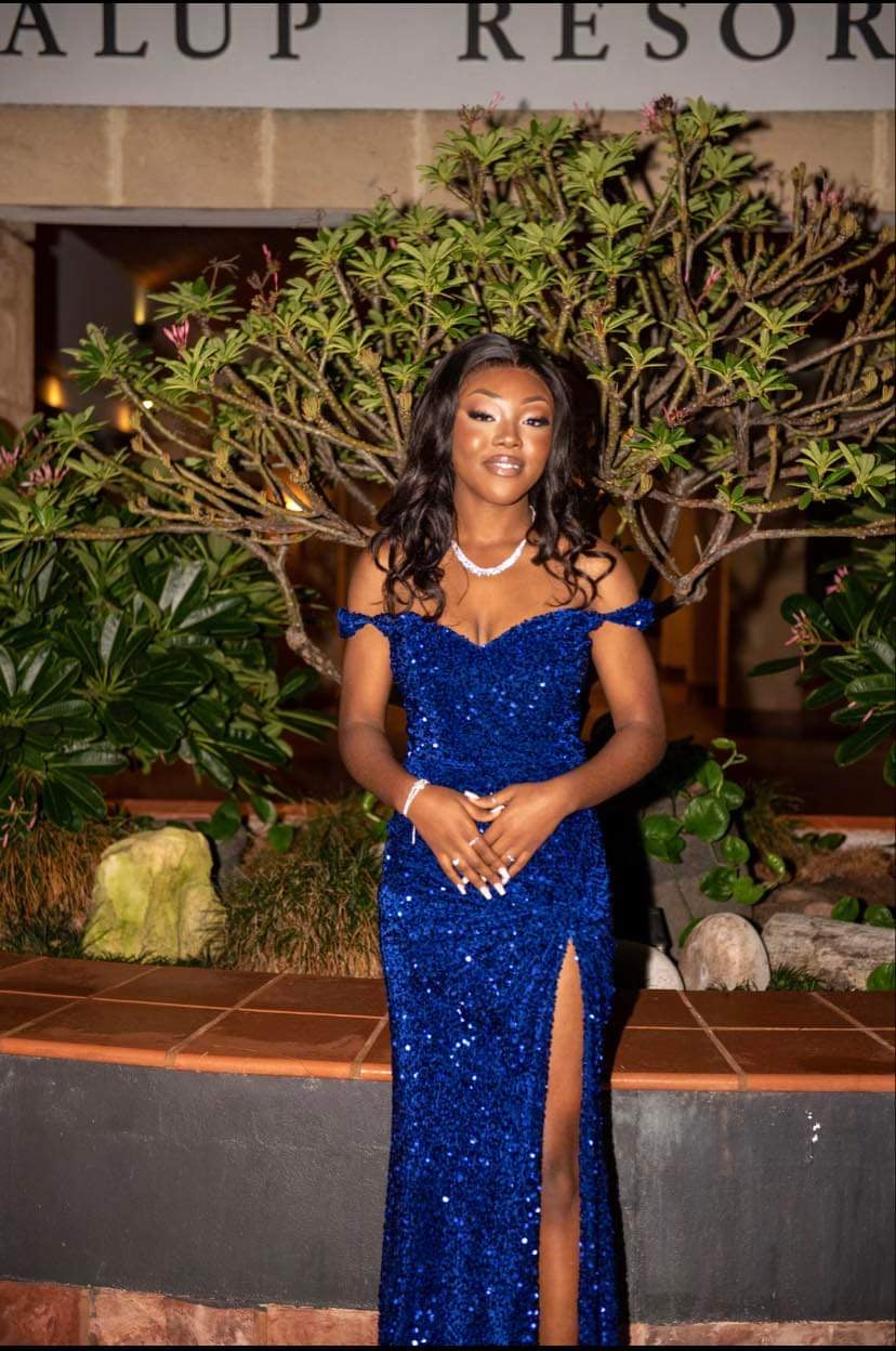 Abyss By Abby Visionary Gown Cobalt