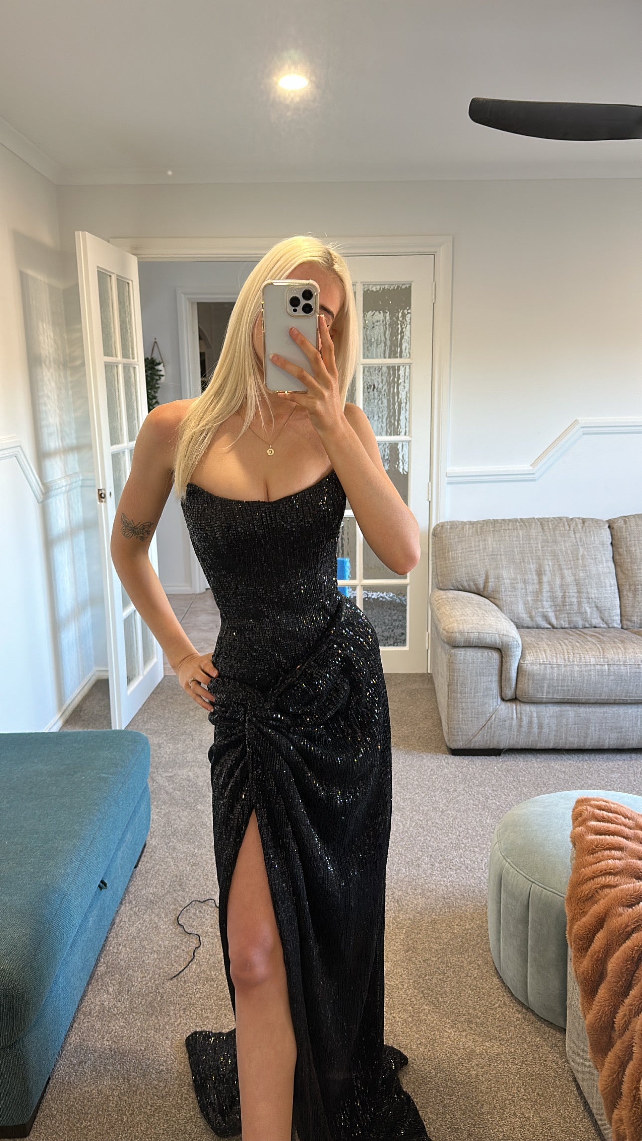 Lia Stublla Custom Corset Gown
