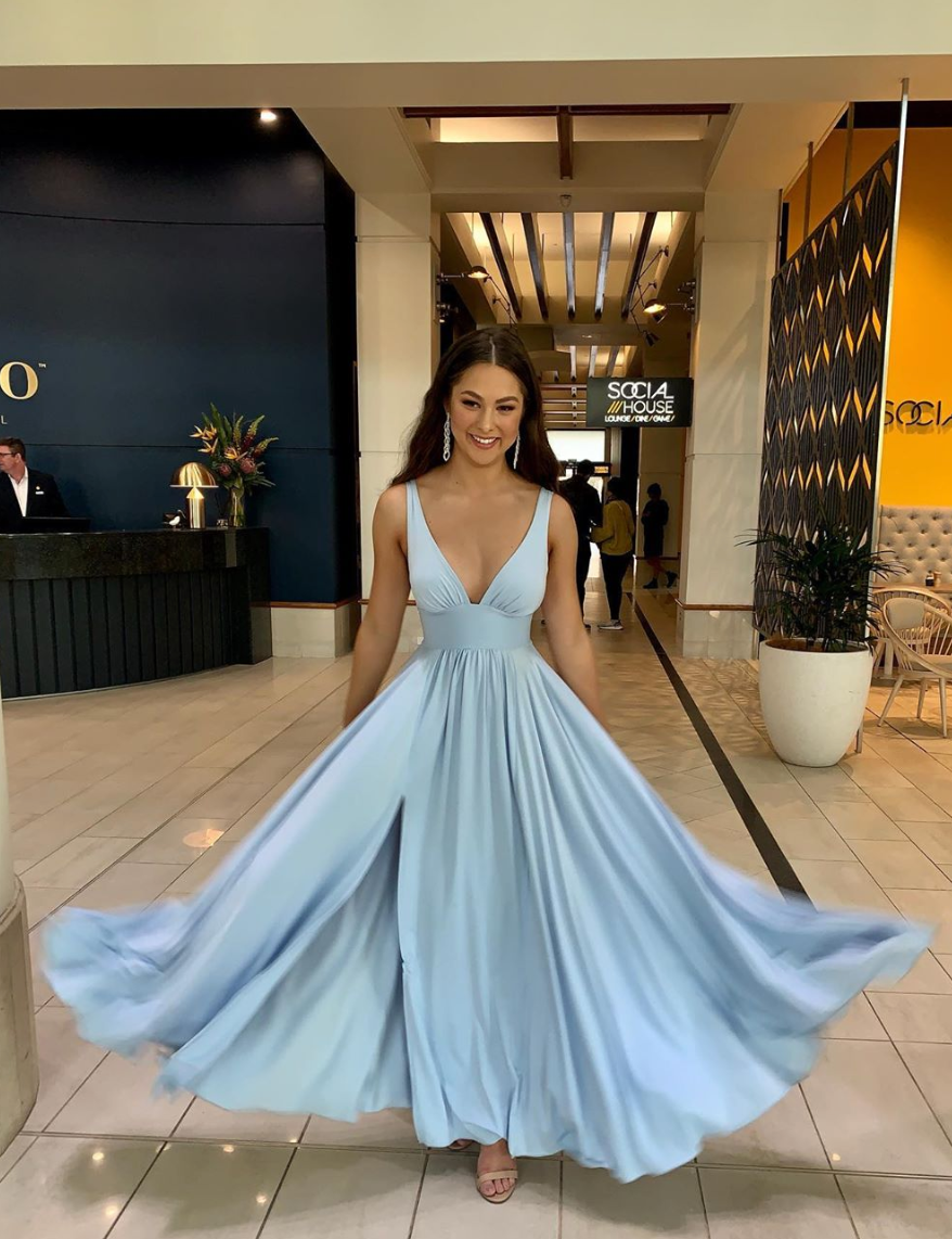 Studio Minc Eternity Gown Blue