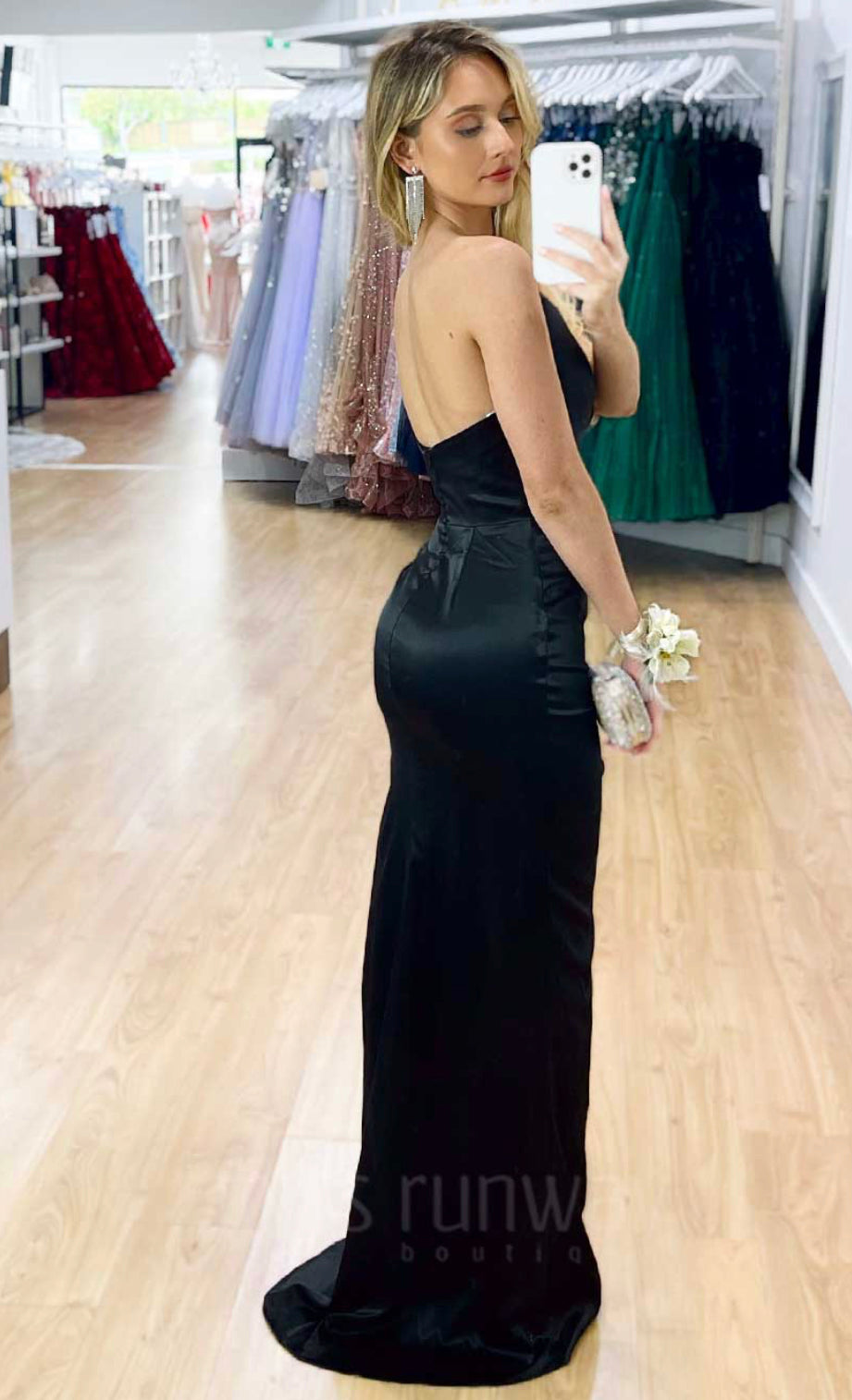 Tania Olsen Taipei Gown Black