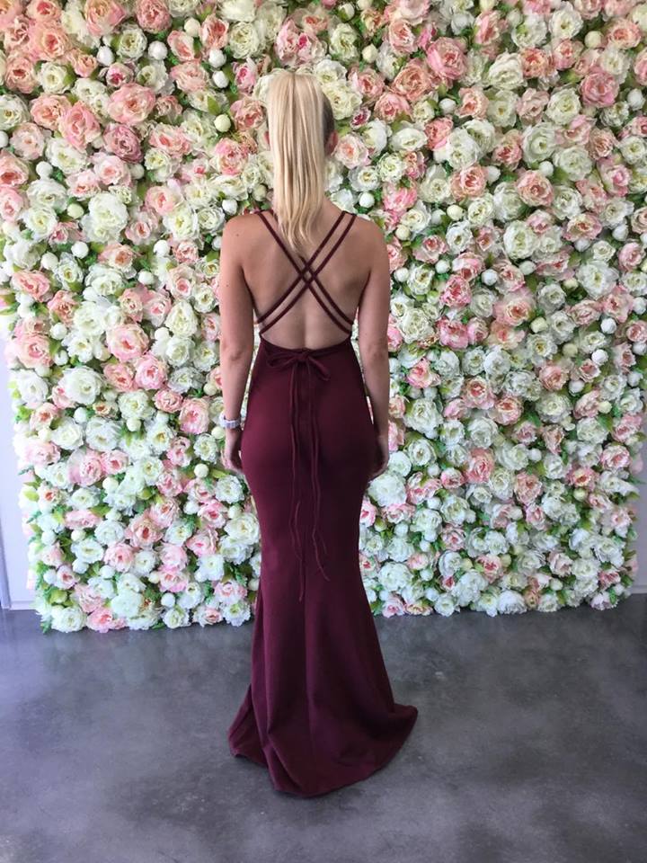 Portia & Scarlett Nat Burgundy