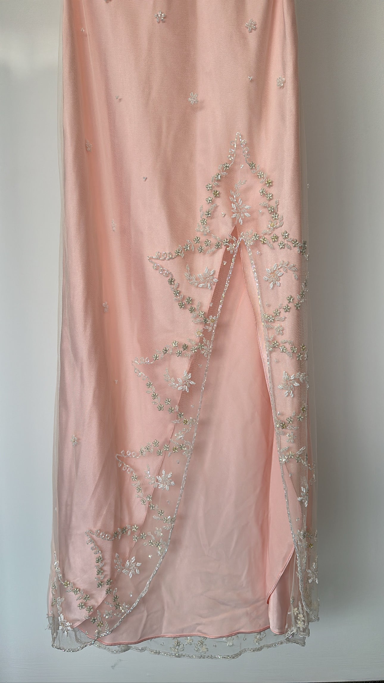 Ruth Tarvydas Slip Dress Baby Pink