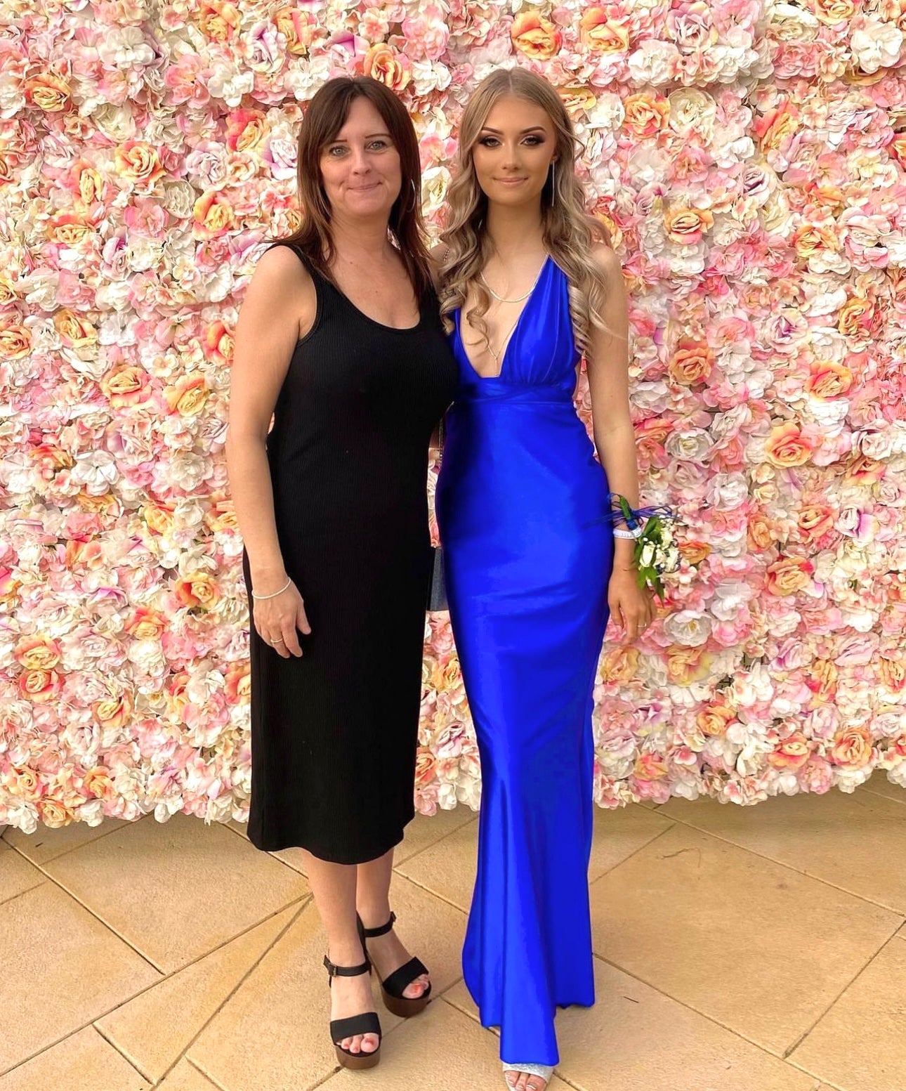 Custom Georgie Gown Cobalt