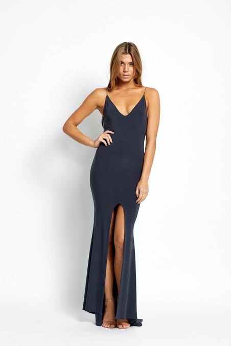 Natalie Rolt Gisele Gown Slate Grey
