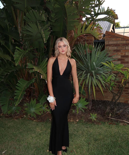 Custom Georgie Gown Black