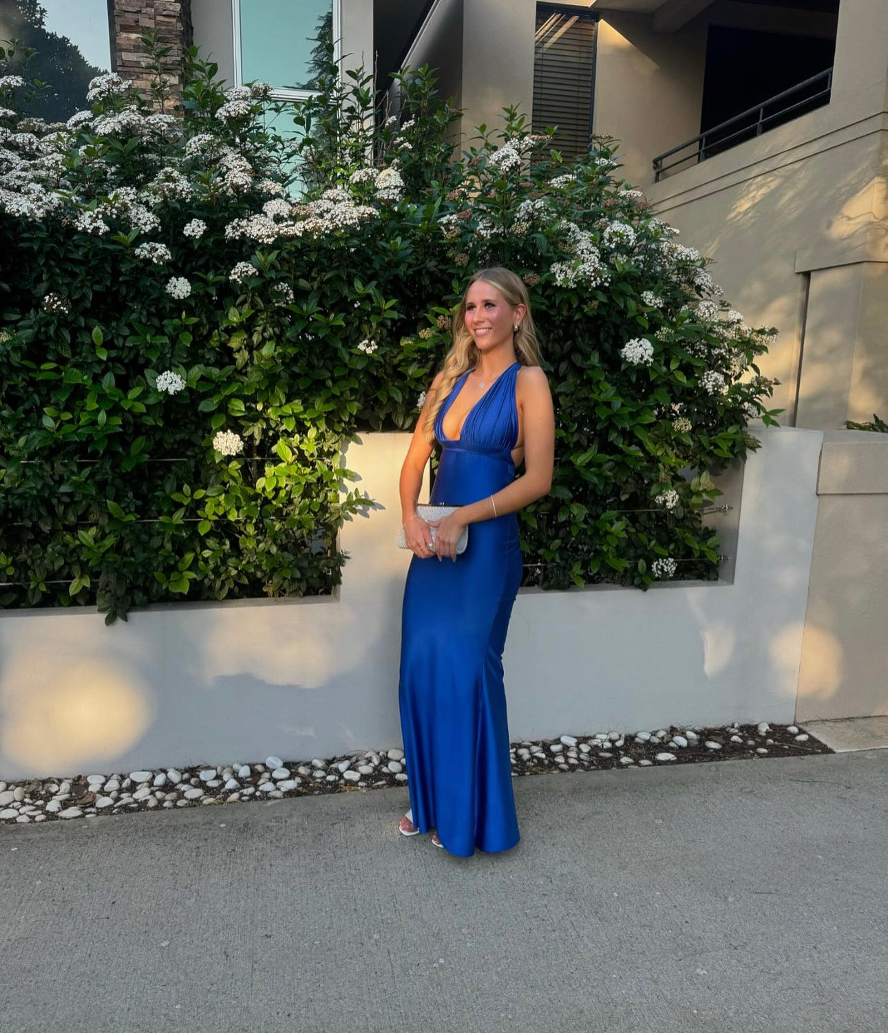 Custom Georgie Gown Cobalt