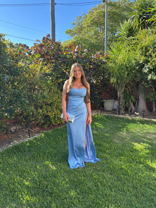 Abyss By Abby Lisbon Gown Powder Blue
