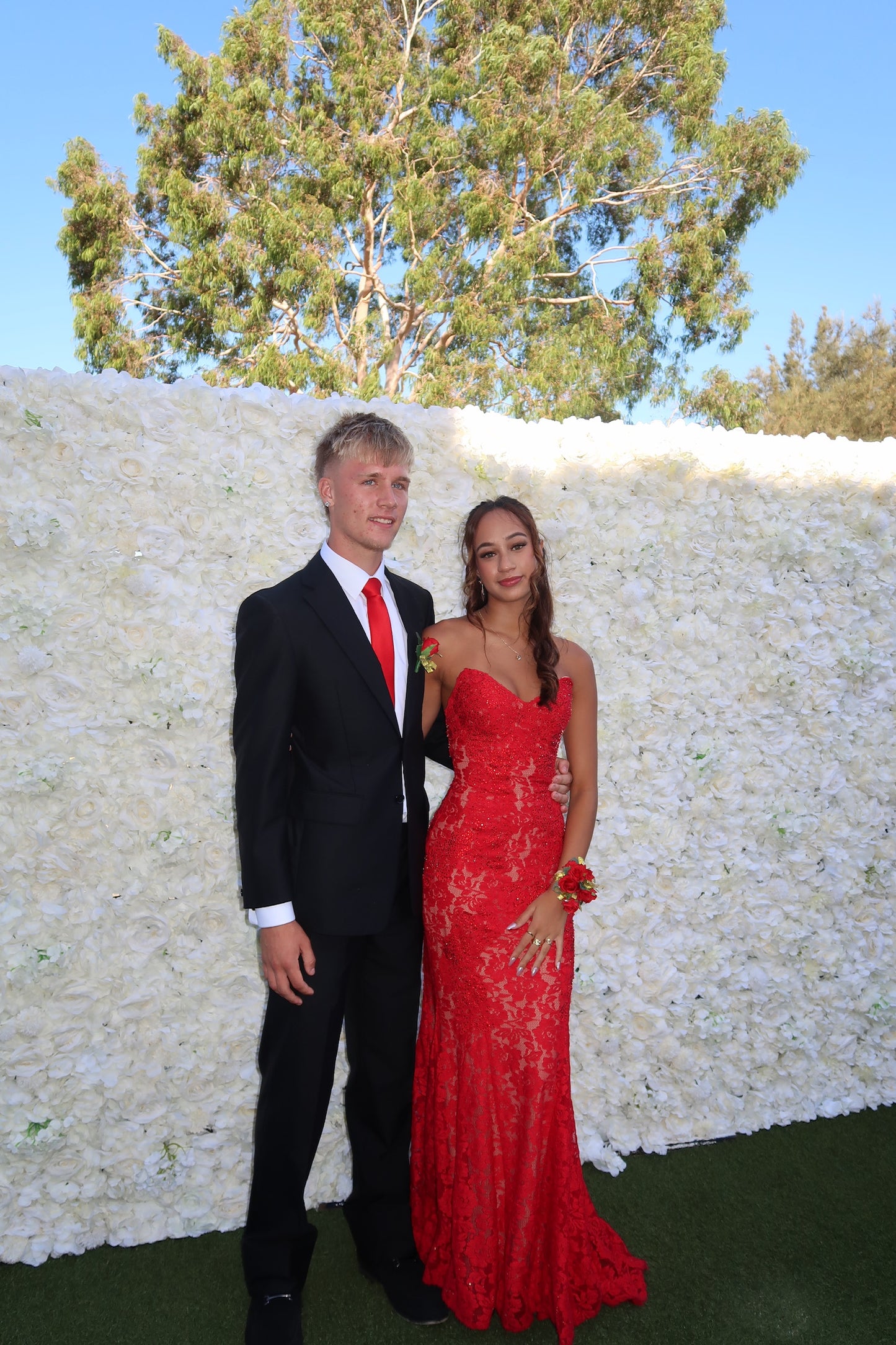 Jovani Gown Red