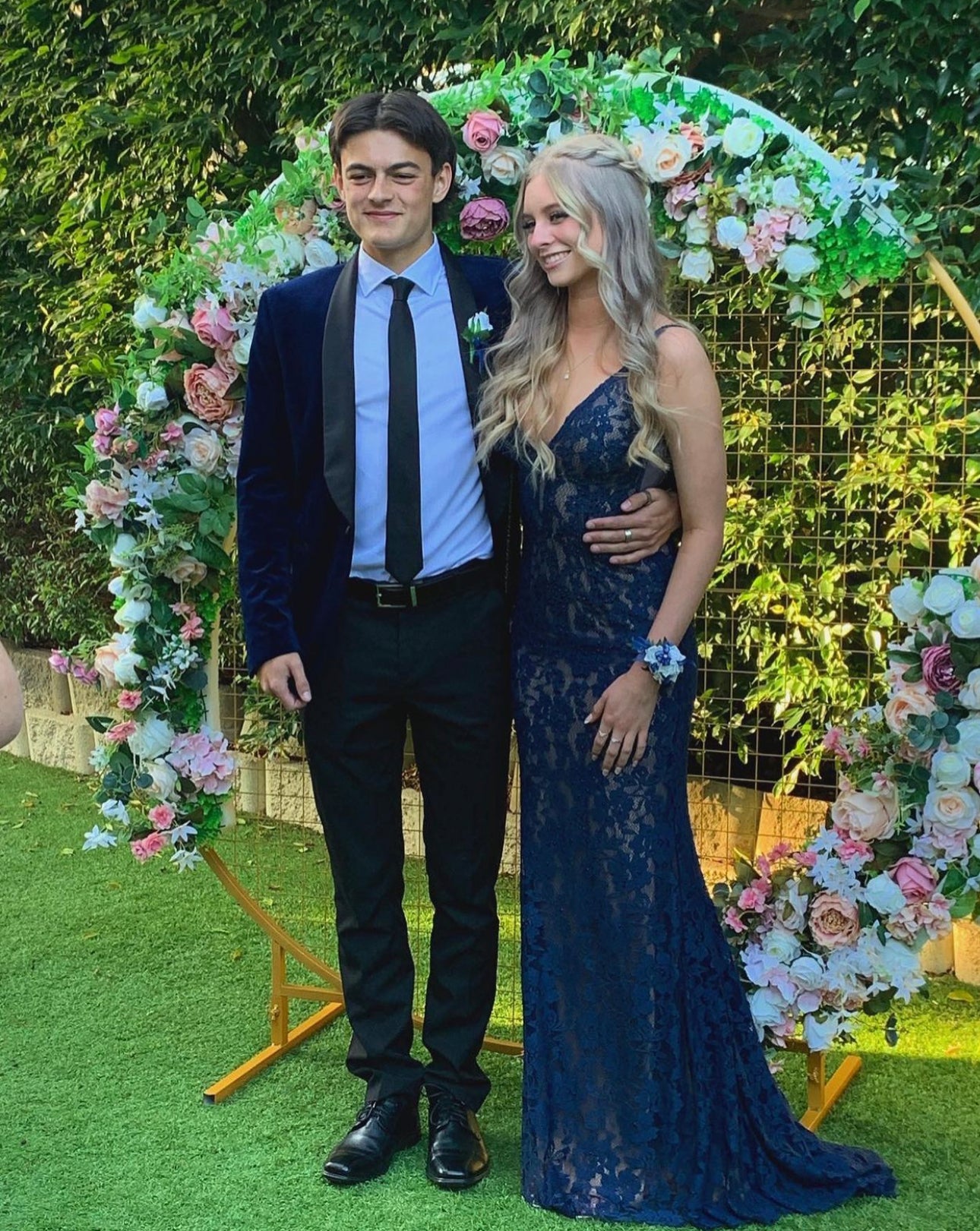 Jovani Perri Lace Gown Hire For A Night