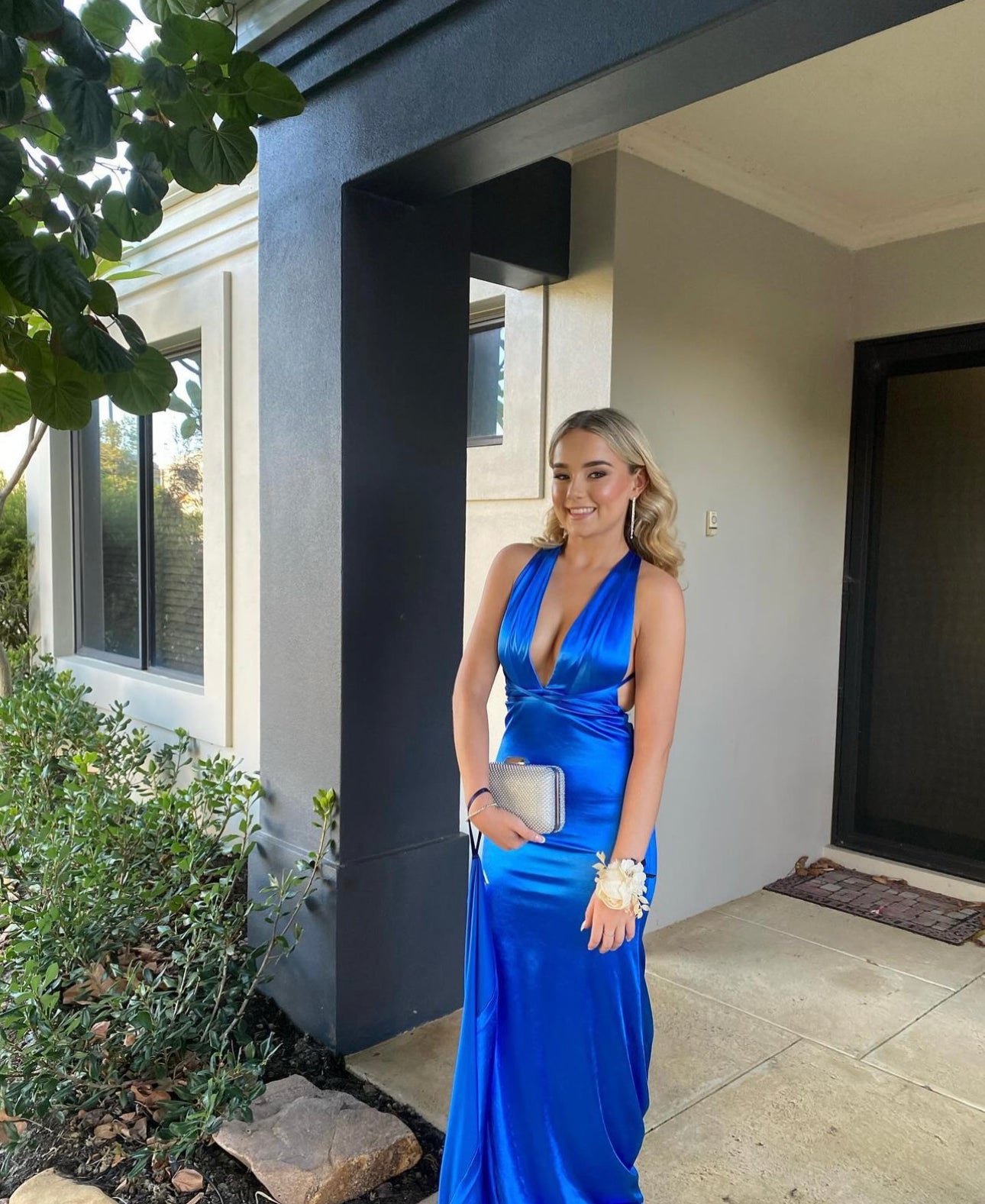 Private Collection Cleo Gown Cobalt – Hire For A Night