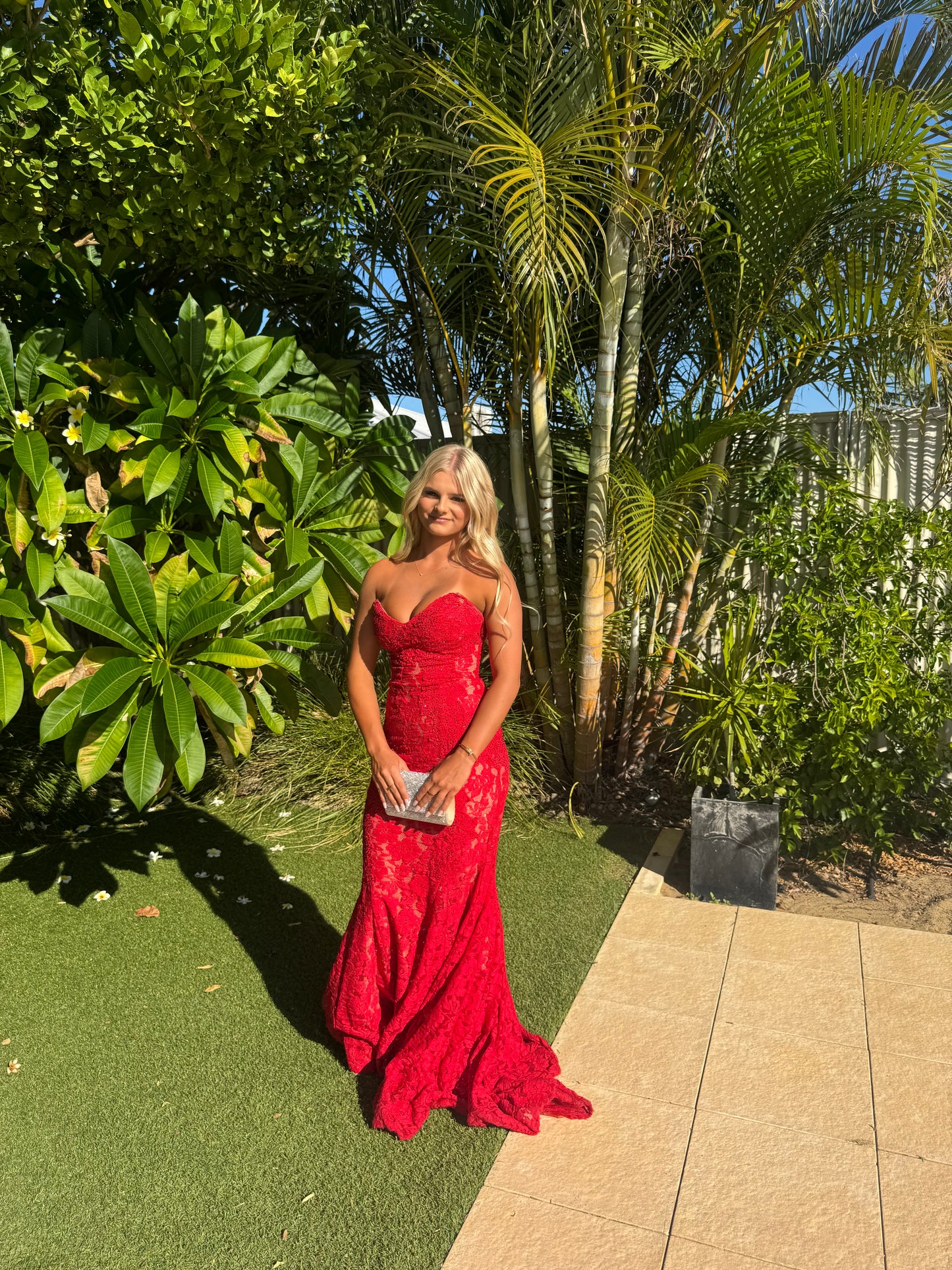 Jovani Gown Red