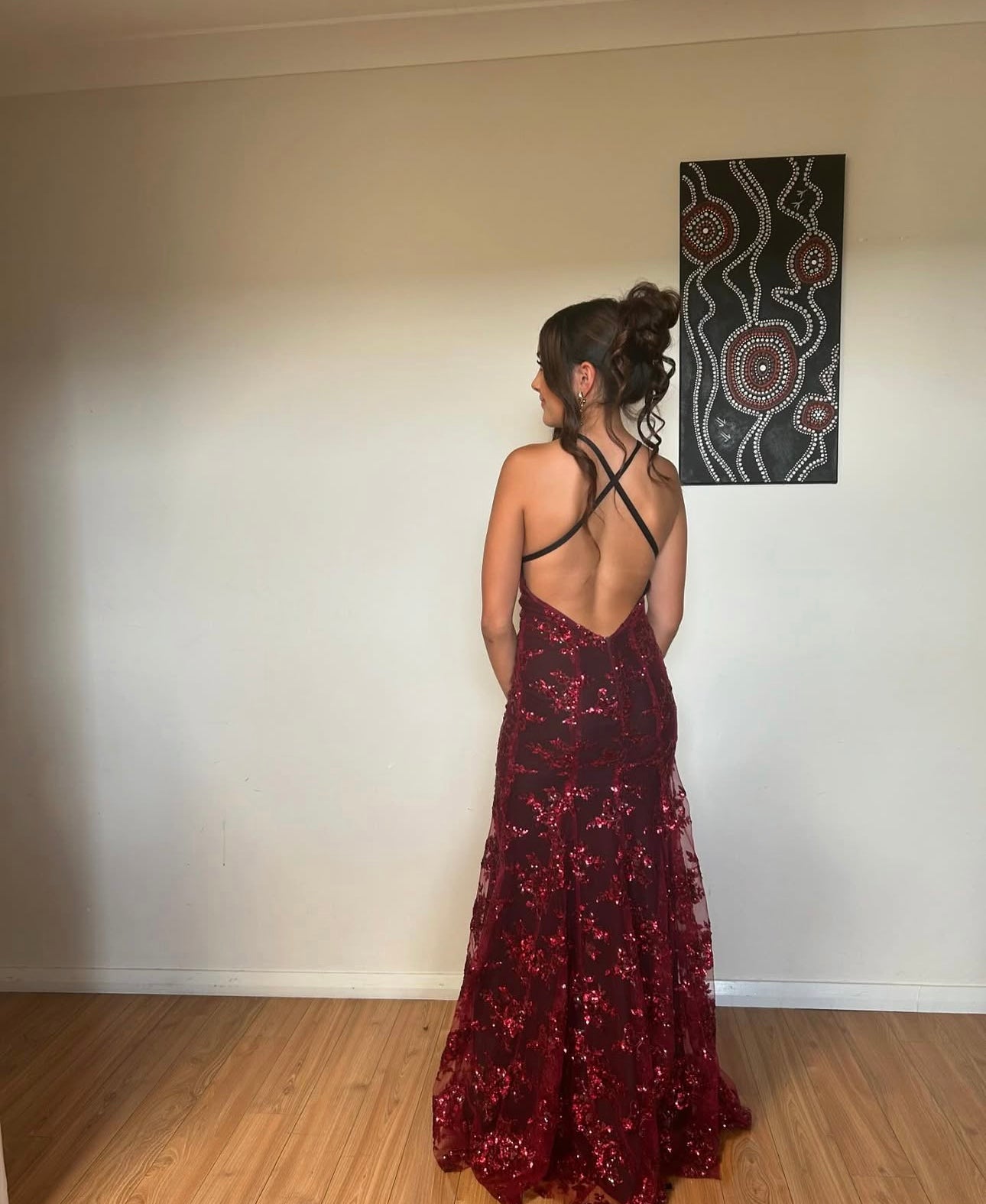 Studio Minc Jadore Gown Red