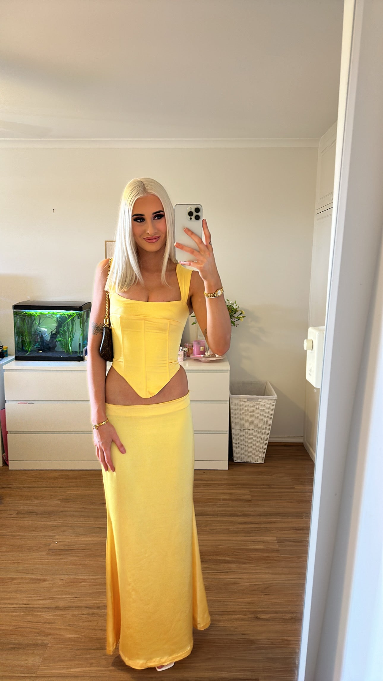 IAMDELILAH Valerie Set Yellow
