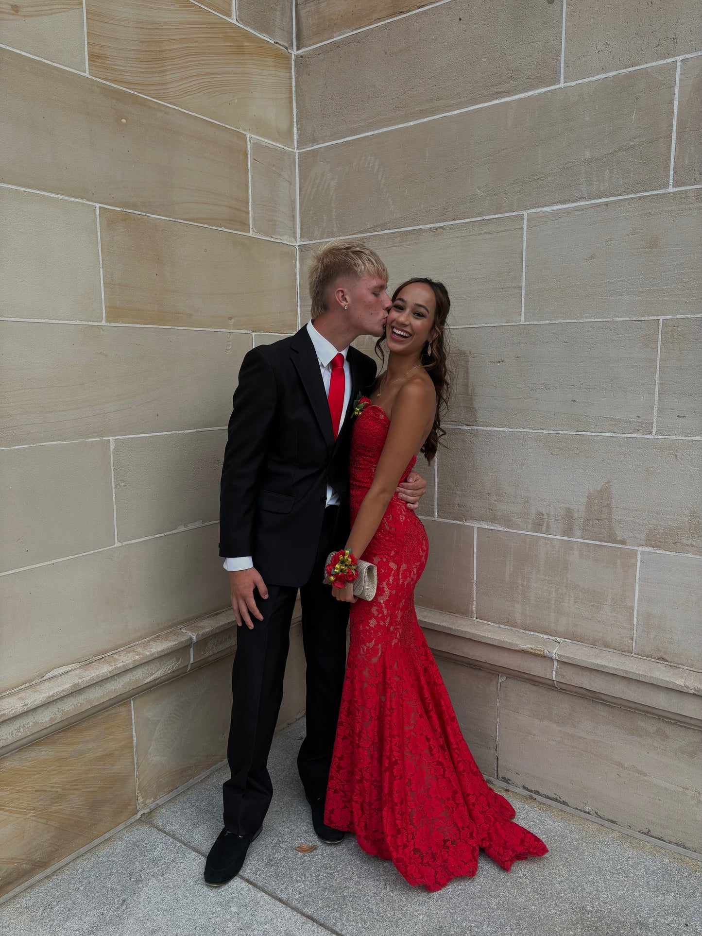Jovani Gown Red