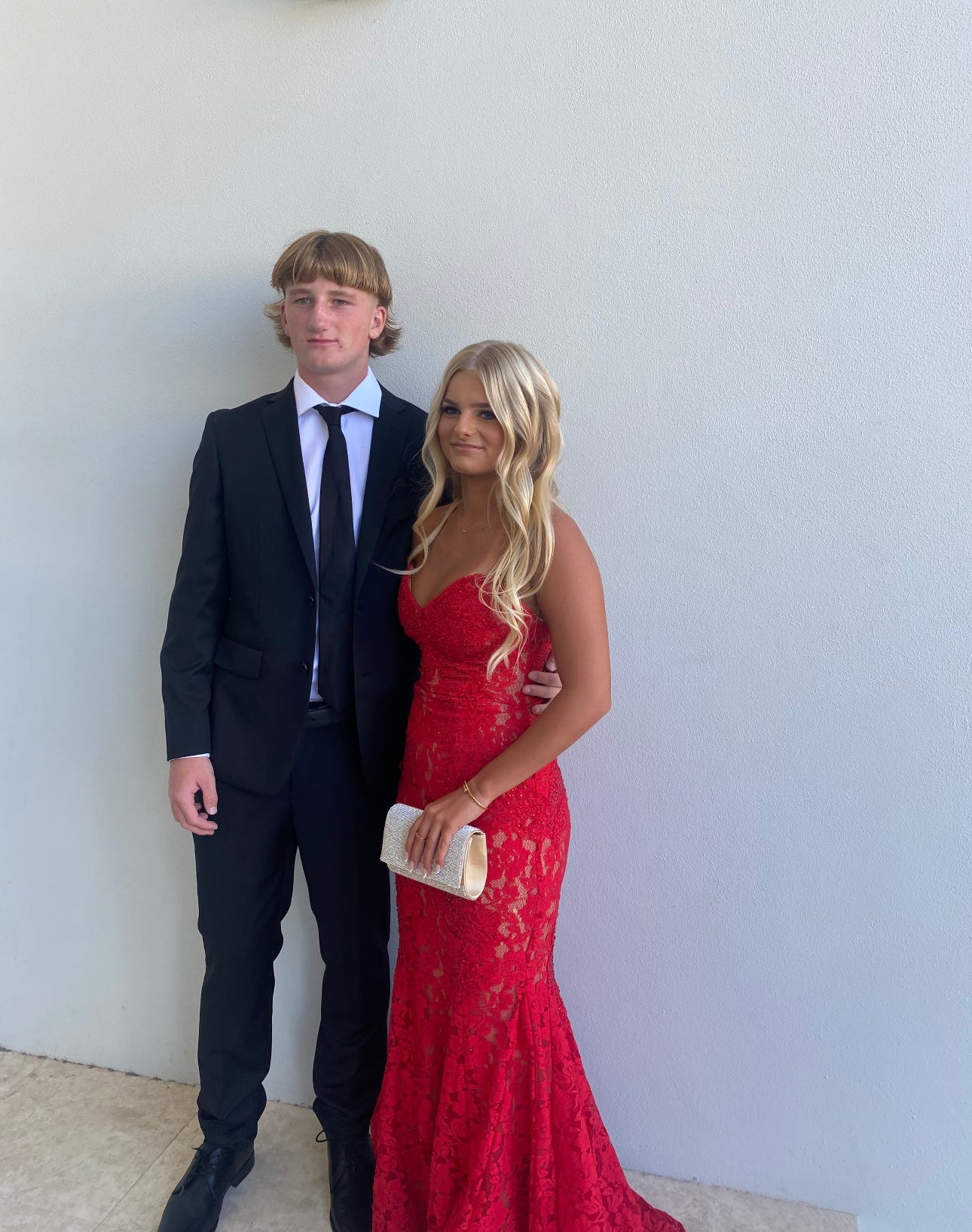 Jovani Gown Red