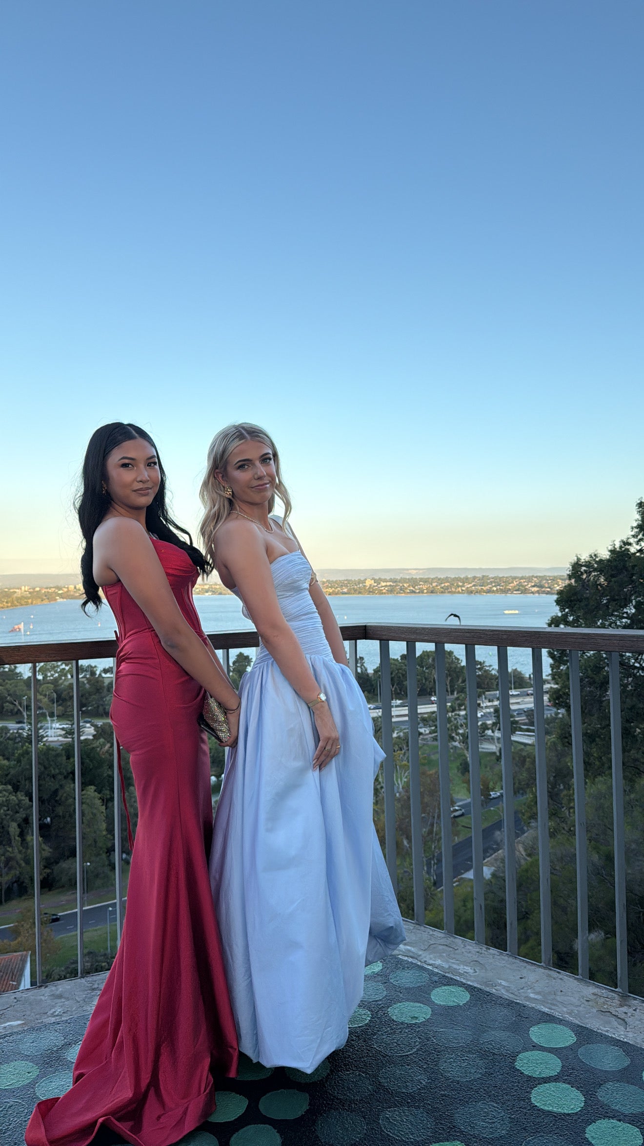 Aje Violette Bubble Hem Gown Baby Blue Hire For A Night Aje Violette Bubble Hem Gown Baby Blue Hire For A Night