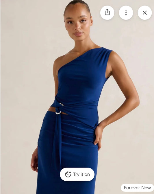 Forever New Navy Skirt & Top set