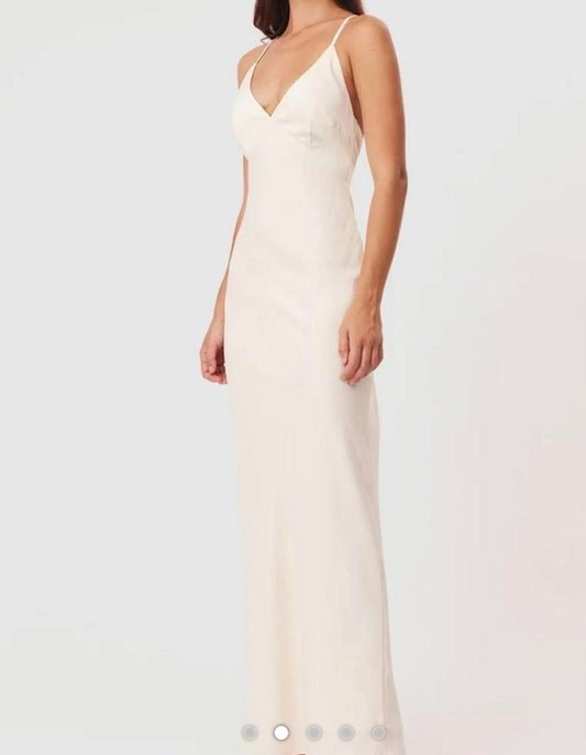 Alice satin slip dress