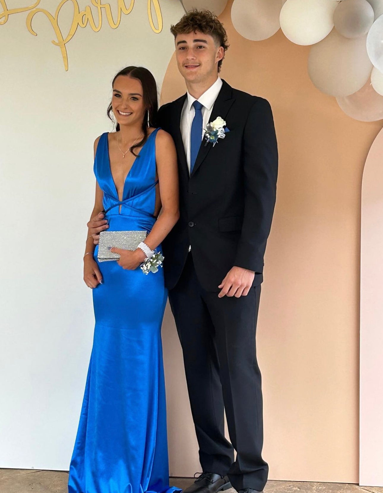 Private Collection Cleo Gown Cobalt Hire For A Night Private Collection Cleo Gown Cobalt Hire For A Night