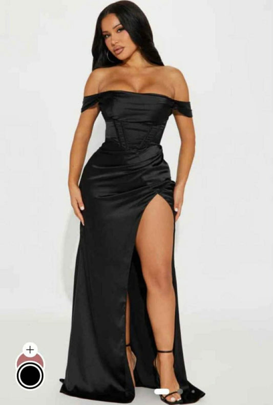 Fashion Nova Andrea Corset Gown