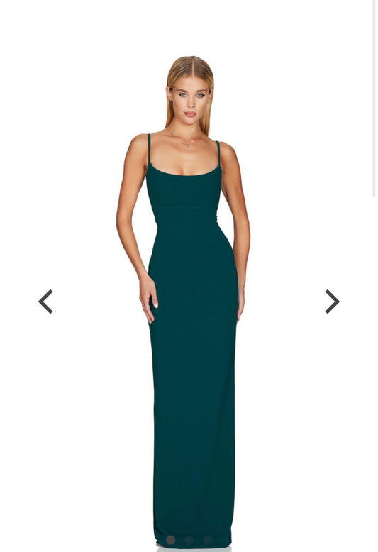Nookie Bailey Teal gown