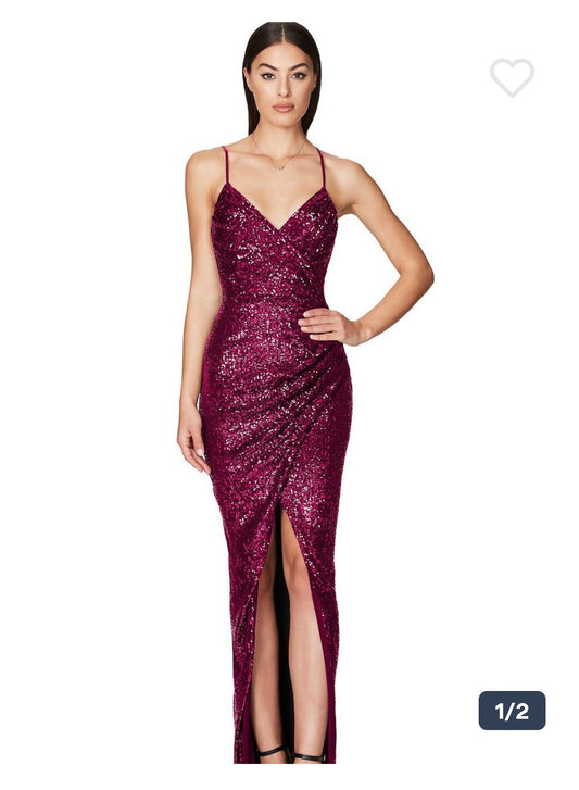 Nookie Cosmo gown fuschia