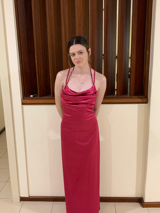 Luvalot beaded back gown