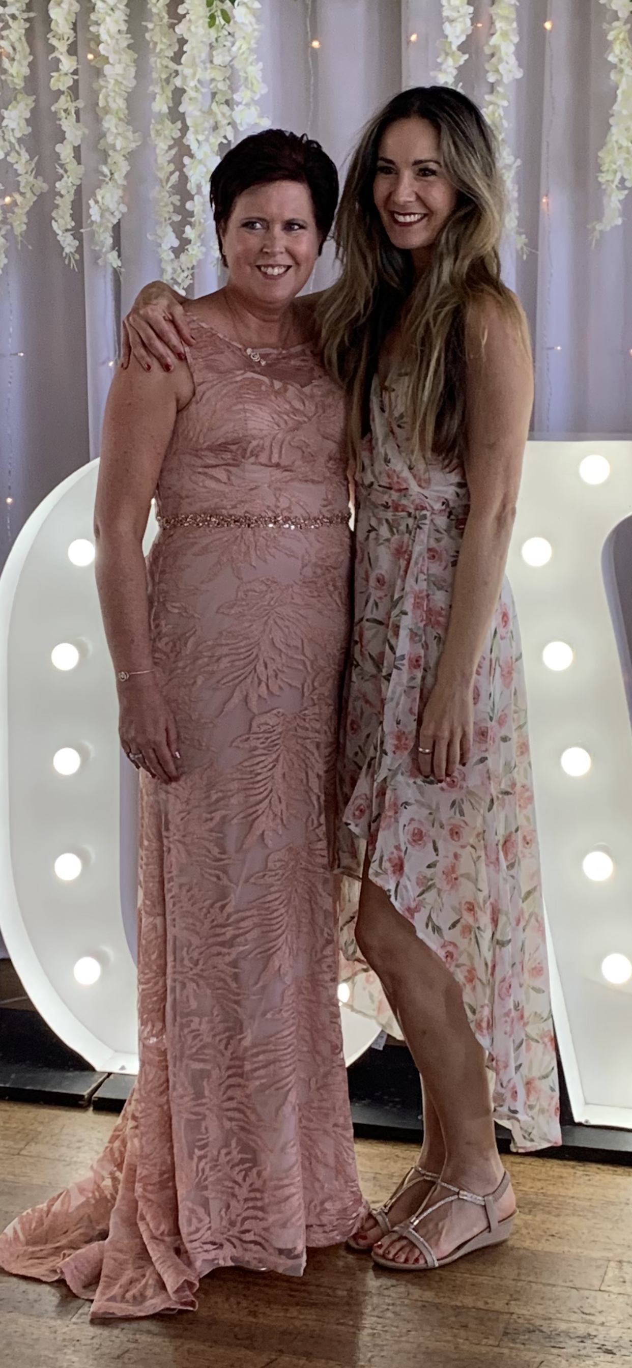 Miss Anne lace embroidered gown