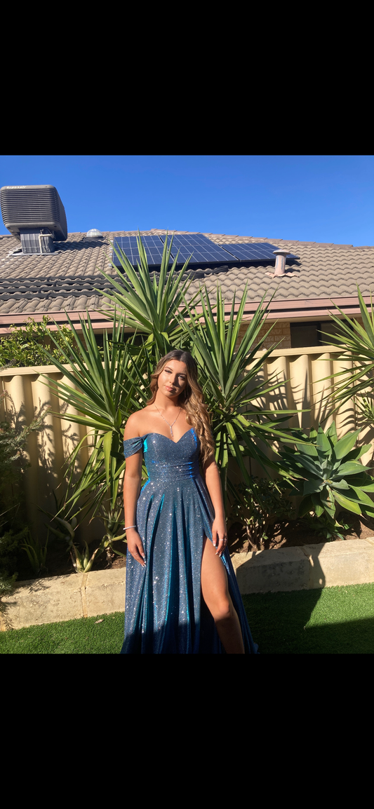 Jadore shimmer gown