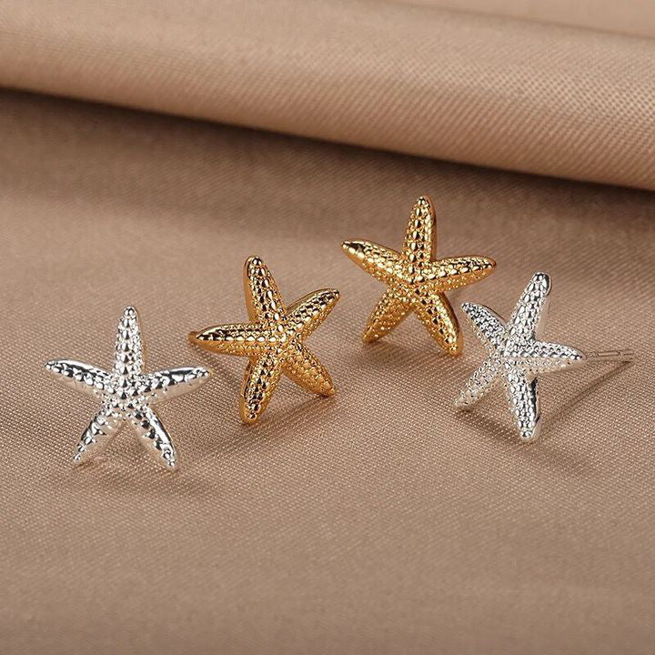 Sirena Gold Starfish Earrings