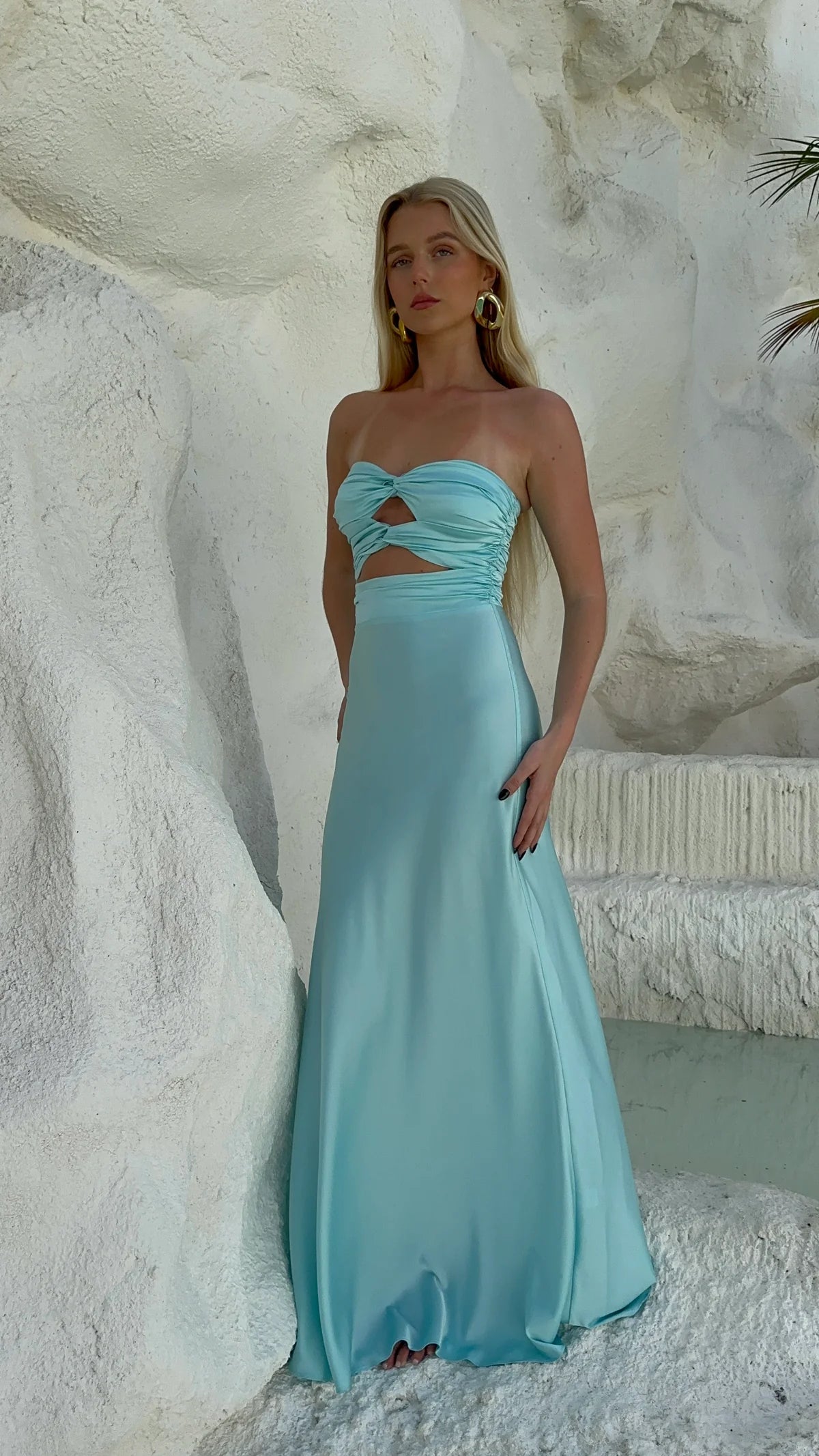 HNTR Inka Gown Aqua