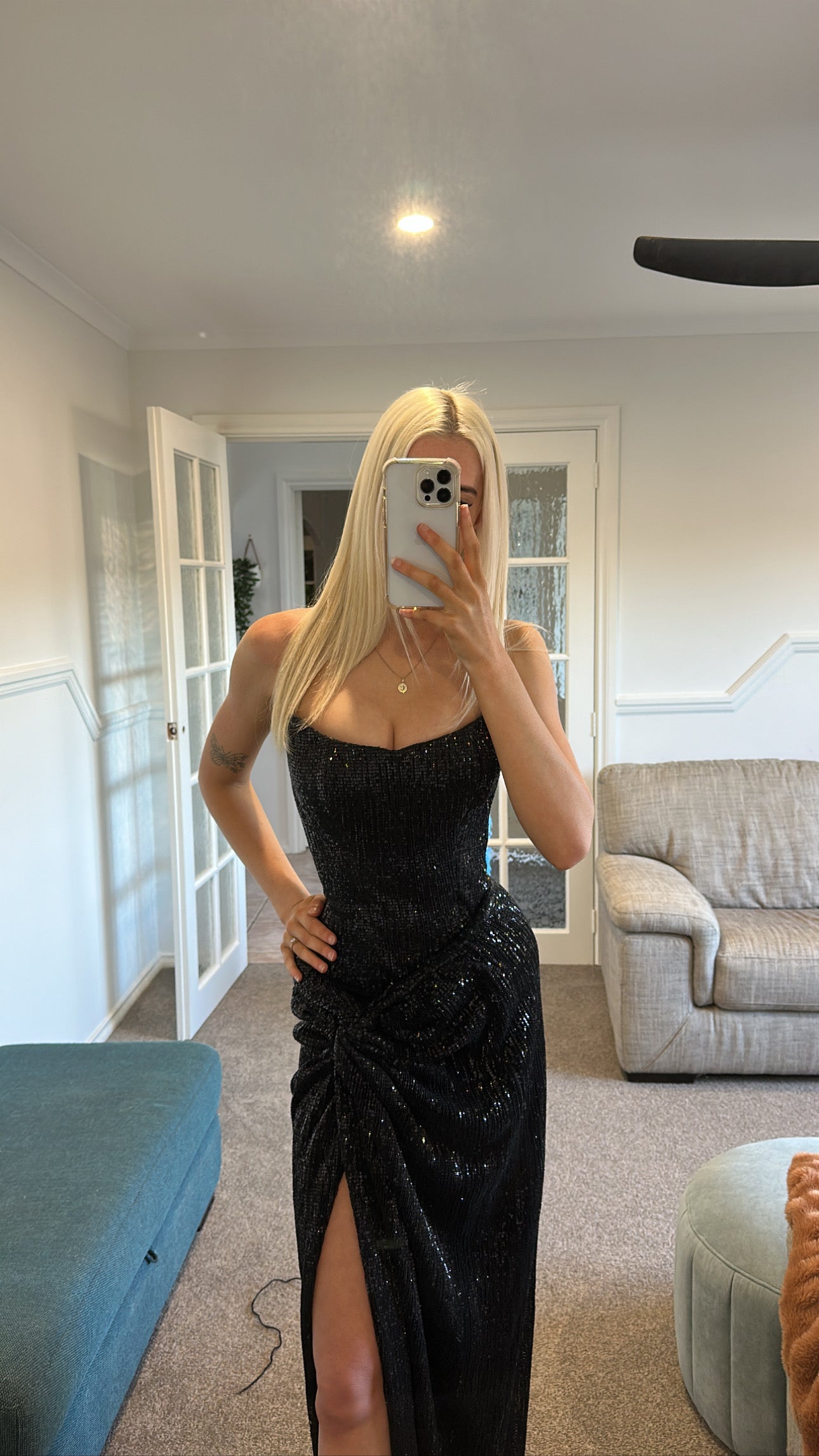 Lia Stublla Custom Corset Gown