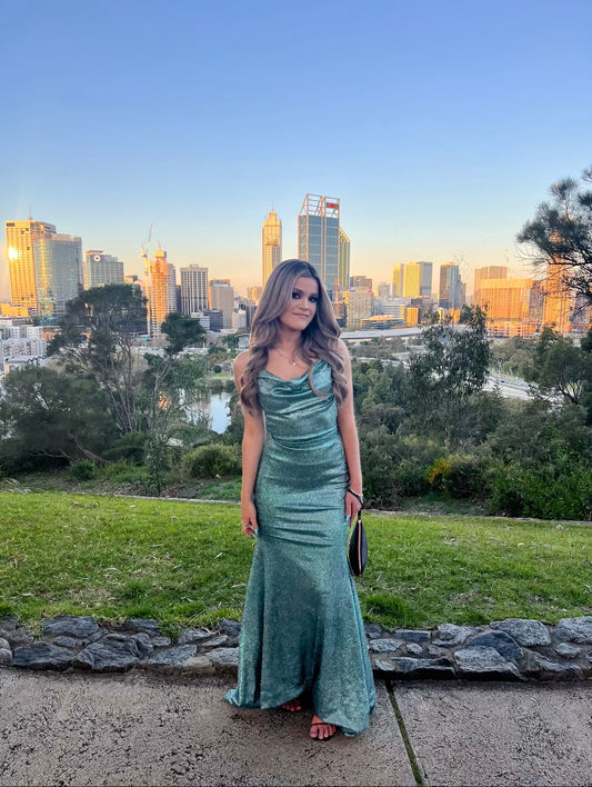 Private Collection Ashleigh Glitter Gown