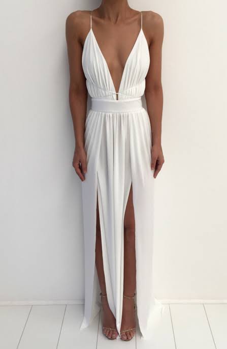 Natalie Rolt Jenny Gown White